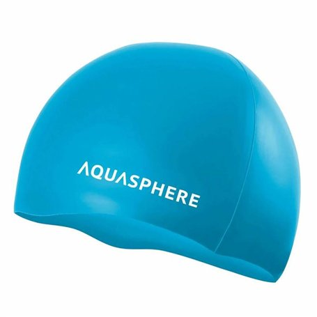 Bonnet de bain Aqua Sphere Aqua Sphere Plain Bleu