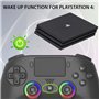 Manette sans fil - SUBSONIC - PS4 - LED - Vibrations - Prise casque - Noir