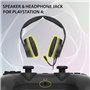 Manette sans fil - SUBSONIC - PS4 - LED - Vibrations - Prise casque - Noir