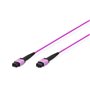 Câble Coaxial Antenne TV Digitus by Assmann DK-2566-05/4 Violet 5 m