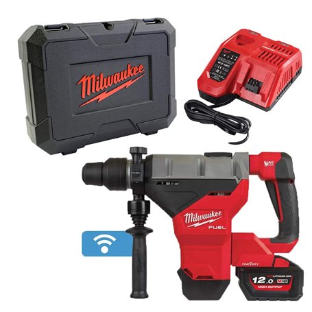 Milwaukee Perforateur burineur SDS-Max autostop M18FHM-121C MILWAUKEE-4933464894