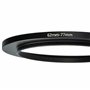 vhbw Bague d'adaptation de Filtre Step-Up de 62 mm vers 77 mm pour Objectif d'appareil Photo - Adaptateur, métal, Noir