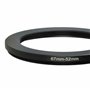 vhbw Bague d'adaptation de Filtre Step-Down de 67 mm vers 52 mm pour Objectif d'appareil Photo - Réducteur, métal, Noir