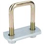 M10 40mm x 70mm U-N-Vis de fixation 1 paire avec les plaques et les écrous HAUTE RÉSISTANCE À UBR01/04