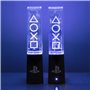 Lumières dansantes PlayStation - Officiellement licencié, Deux fontaines lumineuses réactives au son, Cadeau pour gamers, Foncti