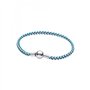 Pandora Bracelet maille serpent bleu en argent sterling