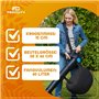 Sac de Rechange pour Souffleur de Feuilles Universel | Tuyau Max. Ø 15 cm | Capacité 40 litres | Accessoire Ajustable pour Aspir