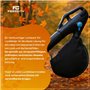 Sac de Rechange pour Souffleur de Feuilles Universel | Tuyau Max. Ø 15 cm | Capacité 40 litres | Accessoire Ajustable pour Aspir