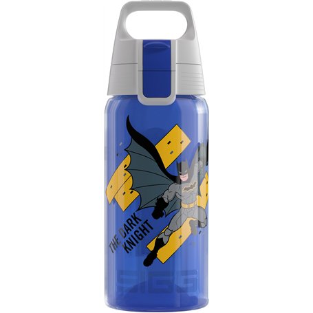 SIGG - Gourde pour enfant - Viva One - Batman - Convient pour les boissons gazeuses - Anti-fuite - Passe au lave-vaisselle - San
