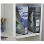 Acrimet Porte-Revues, Support Durable, Organisateur pour Dossiers pour Bureau (Plastique) (Couleur Gris Fumé) (Lot de 2)