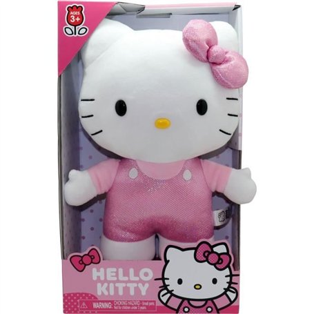 Peluche - GPTOYS - HELLO KITTY - HKT122 - Modele robe a poids rose - 30 cm - Des 3 ans