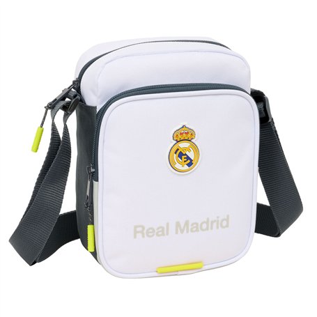 Sac à Bandoulière Real Madrid C.F. Blanc 16 x 22 x 6 cm