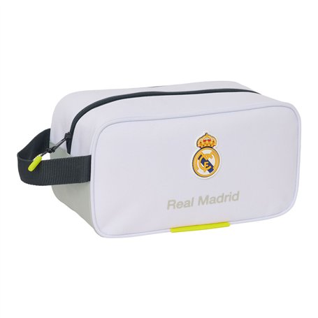 Range-Chaussures de Voyage Real Madrid C.F. Blanc 29 x 15 x 14 cm