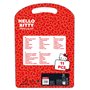 Portemines Hello Kitty Iconic Blanc Rouge