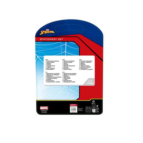 Portemines Spider-Man Attack Noir