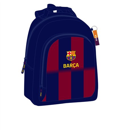 Cartable F.C. Barcelona Bleu Bordeaux 32 x 42 x 15 cm