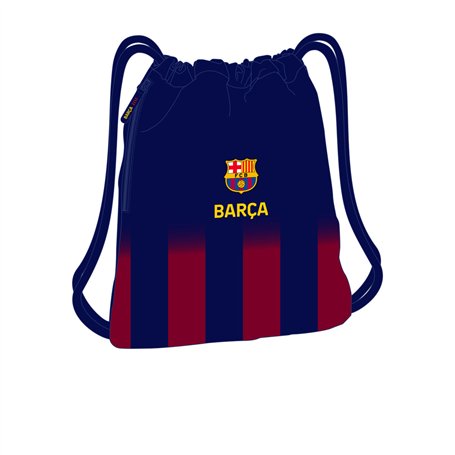 Sac à dos serré par des ficelles F.C. Barcelona Bleu Bordeaux 35 x 40 x 1 cm