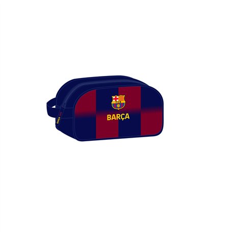 Nécessaire de Voyage F.C. Barcelona Bleu Bordeaux Sportif 26 x 15 x 12 cm