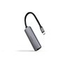 Hub USB NANOCABLE 10.16.4603 Gris 100 W