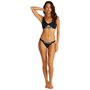 Calvin Klein Haut de Bikini Brassière Femme Ajouré, Noir (Pvh Black), M