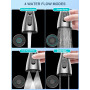 SREWOHS PRO Tête de pulvérisateur de robinet de cuisine extractible, pièce de rechange, buse de rechange pour pulvérisateur d'év