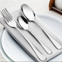 CoKeeSun Cuillères à Soupe 8 Pièces, 18.5cm Cuillères en Acier Inoxydable, Cuillere a Soupe Set Argent, Cuillère de Table, Cuill