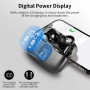 Écouteurs Bluetooth 5.3, Écouteur sans Fil avec 4 ENC Réduction Antibruit Mic Casque Bluetooth Hi-FI Son Stéréo, 36 Heures Durée