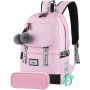 Arya Cartable Fille Primaire Sac à Dos Collège CM1 CM2 5 6ème 8 9 10 11 12 Ans