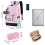 Arya Cartable Fille Primaire Sac à Dos Collège CM1 CM2 5 6ème 8 9 10 11 12 Ans