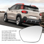 GIONAR Retroviseur Gauche pour Citroën C3 MK3 2016-2021 Peugeot 208/301/308/2008 2012-2019, OEM 1607512180/1607512280/1610707580