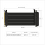 LINKUP - AVA5 Câble Riser PCIE 5.0 | Prêt pour RTX5090 RX9070 GPU | Vitesse x16 128Go/s | Compatible avec PCIe 4.0 | Conçu pour