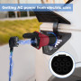 BOROCO Adaptateur MG4 V2L Type2 vers Adaptateur Schuko 16a 3,5kw 230V, Compatible avec Les modèles MG4, MG5, MG ZS et MG Marvel 
