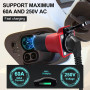 BOROCO Adaptateur MG4 V2L Type2 vers Adaptateur Schuko 16a 3,5kw 230V, Compatible avec Les modèles MG4, MG5, MG ZS et MG Marvel 