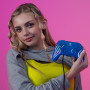 Official Switch Afterglow Wave Wired Controller - Blue