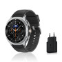 Samsung Galaxy Watch8 Classic, Montre Connectée, Couronne rotative, Galaxy AI, Coach Sommeil, Coach Running, Bluetooth, 46mm, No