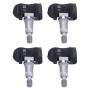 Lot de 4 capteurs de pression des pneus TPMS Capteur 407004CB0B Compatible avec Nissan X-Trail Compatible avec Renault Megane 4
