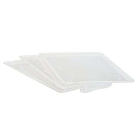 Couvercles pour bacs incolores x 3