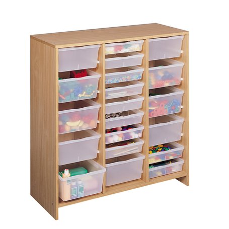 Meuble haut 20 bacs incolores