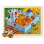 Maxipuzzle bois La vie au château