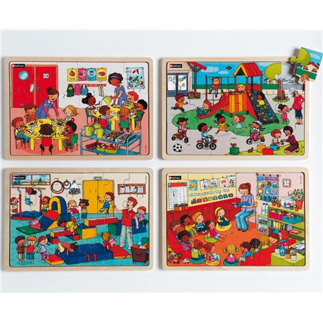 Puzzles bois Ensemble à l'école 67,51 €