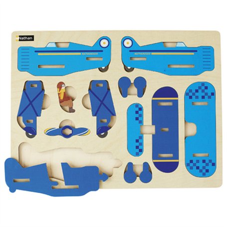 Première maquette - Le bi-plan