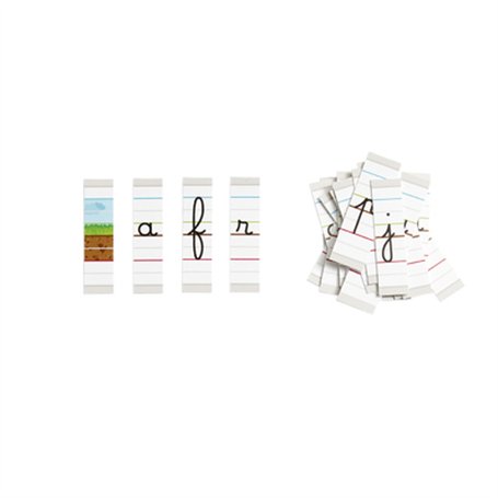 Grd lettres cursives lign magn