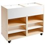 Mble Flex. desserte 2 col.65cm