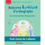 Pack de 5 ex Histoires farfelues d'orthographe - Les demoiselles Majuscules