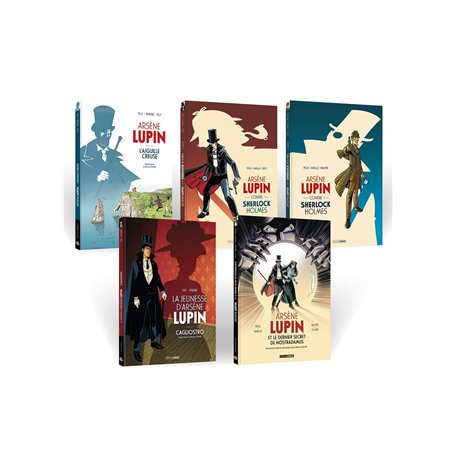 Arsène Lupin - pack 5 ex