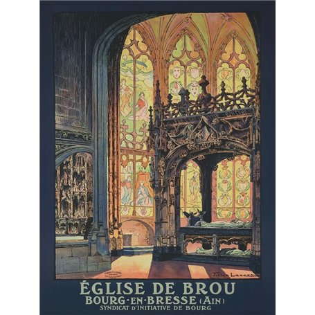 Affiche Église de Brou