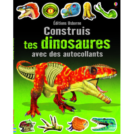 Construis tes dinosaures avec des autocollants