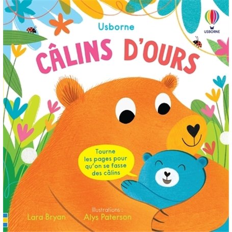 Câlins d'ours - Mon livre des câlins - Dès 1 an