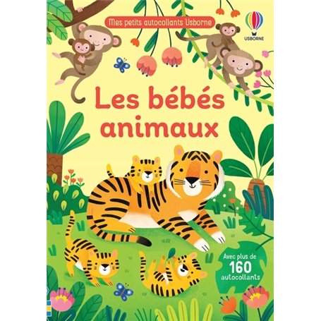 Les bébés animaux - Mes petits autocollants Usborne - Dès 3 ans