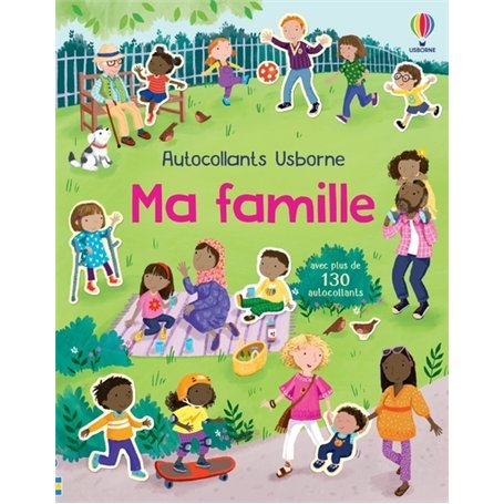 Ma famille - Autocollants Usborne - Dès 3 ans